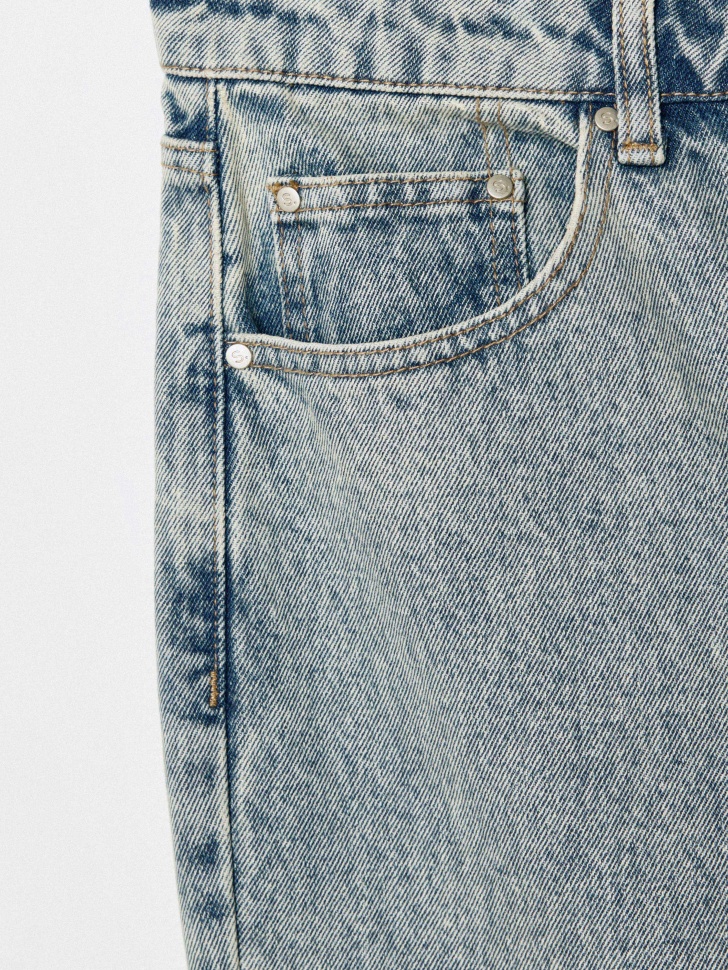 джинсы straight fit со средней посадкой 4610517154859 в интернет магазине