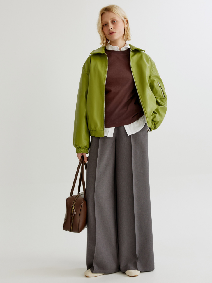 Широкие брюки SELA, арт. 34654