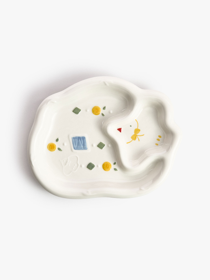 

Детское сервировочное блюдо из фаянса с рисунком, SL6801227183