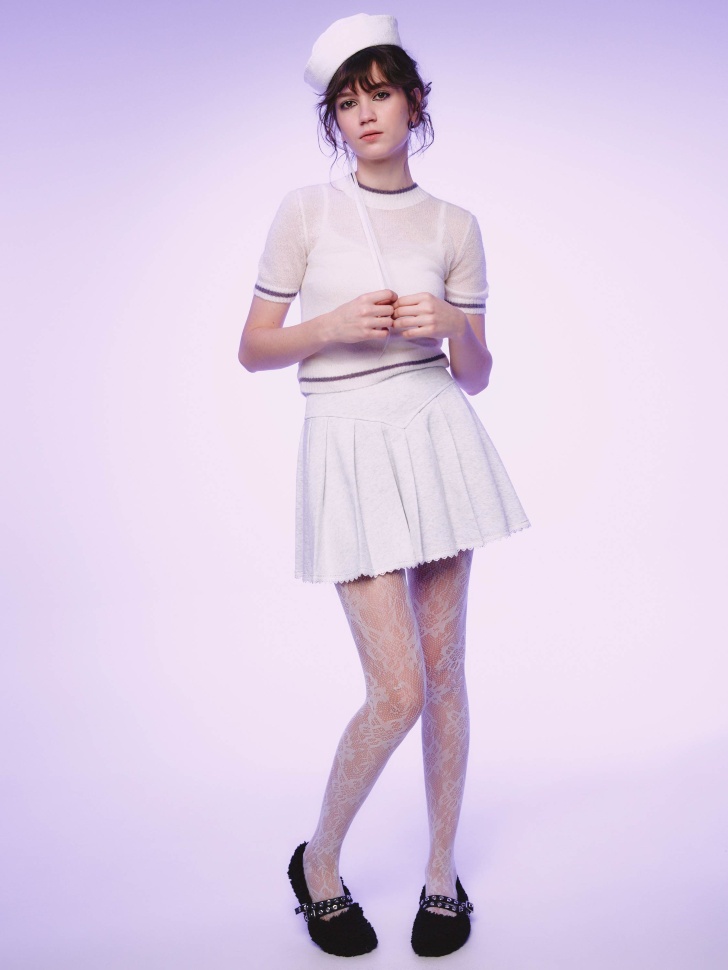 Мини юбка Sela Young со складками, арт. 37061