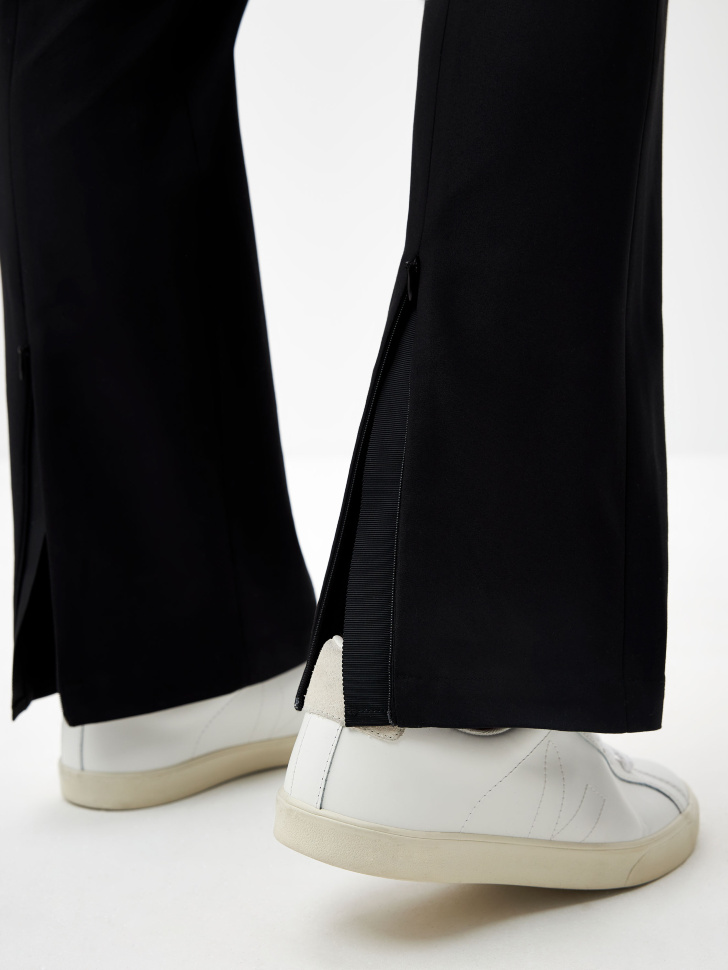 Костюмные брюки с разрезами сзади (черный, XS) sela 4680168440786 - фото 7