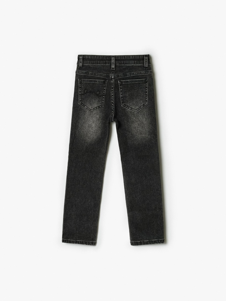 зауженные джинсы для мальчиков от бренда sela вид слева