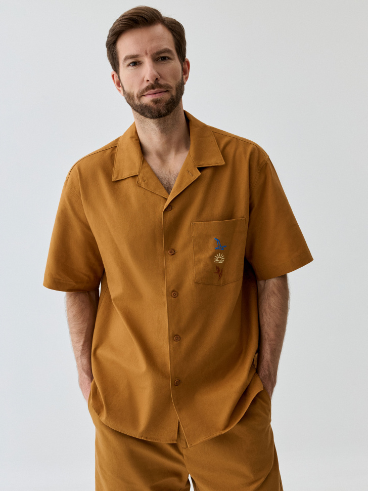 

Рубашка RELAXED FIT с коротким рукавом