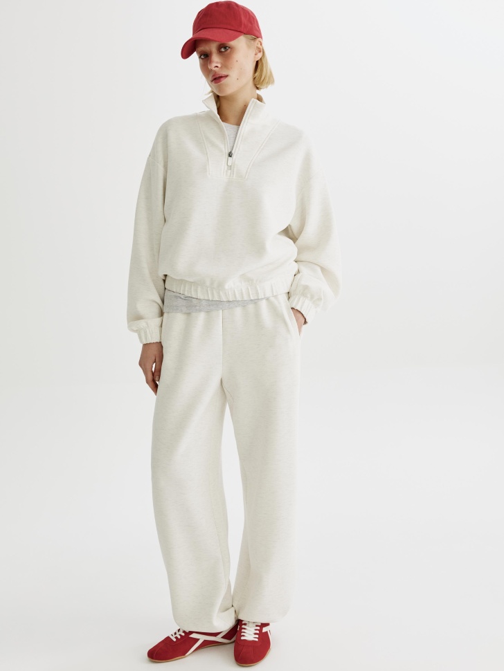 Брюки Sela модаловые, бежевый, арт. 52843