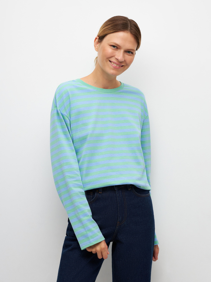 

Лонгслив ANNA OVERSIZE FIT