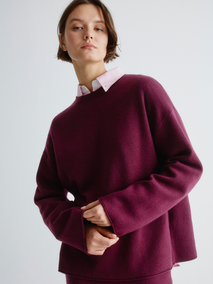 джемпер с содержанием ангоры и шерсти 4610517253613 фотография