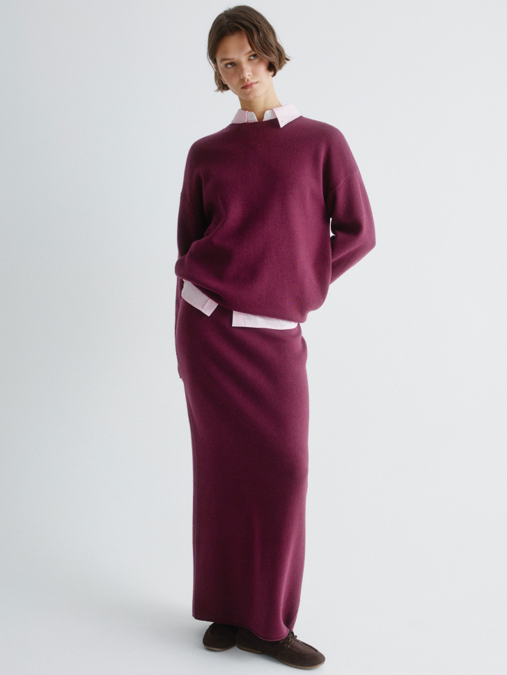 джемпер с содержанием ангоры и шерсти 4610517253613 по акции