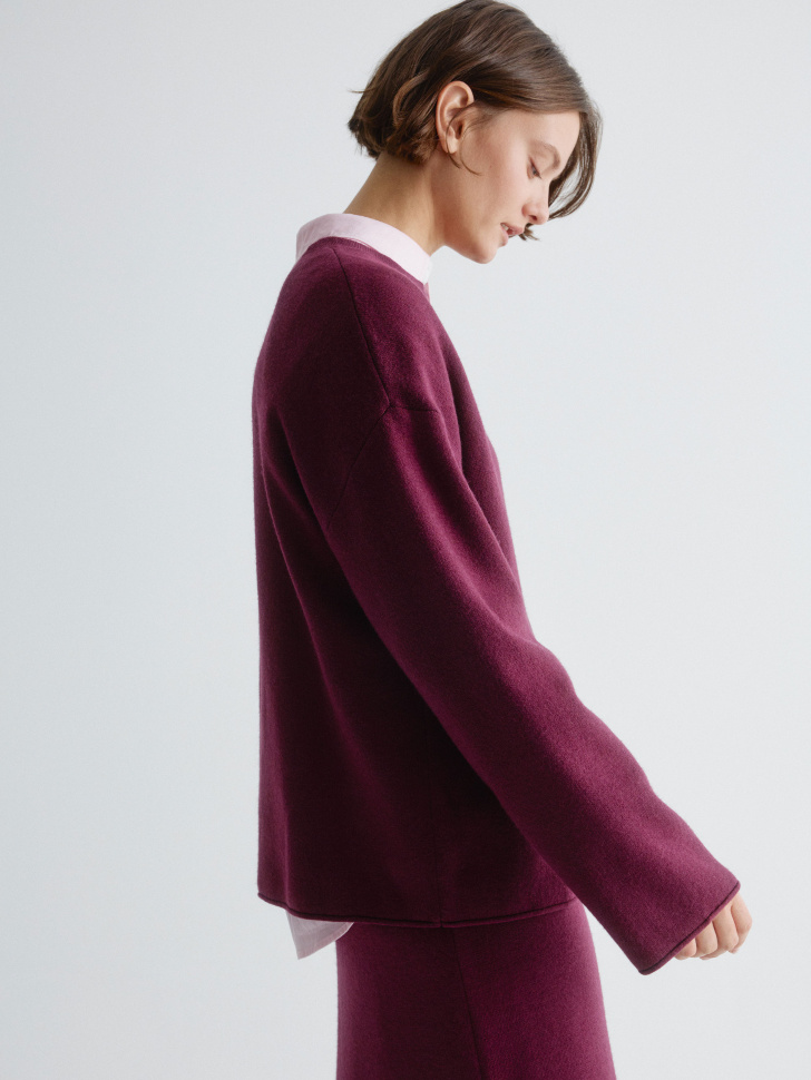 джемпер с содержанием ангоры и шерсти 4610517253613 купить с доставкой