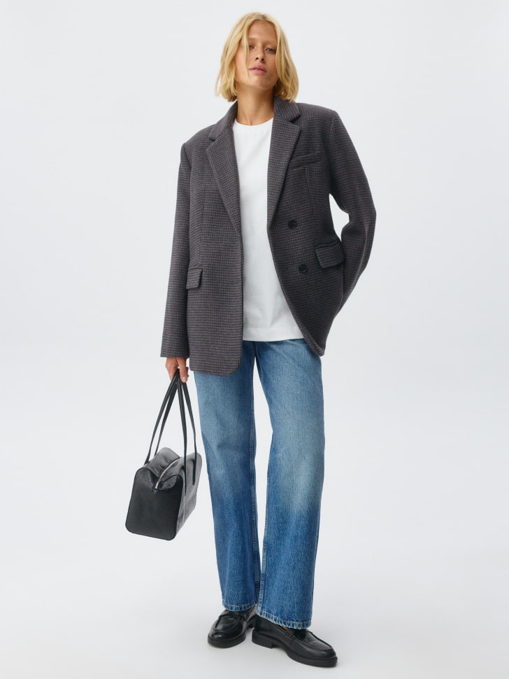 Базовая футболка ALBA oversize fit. Фото №2