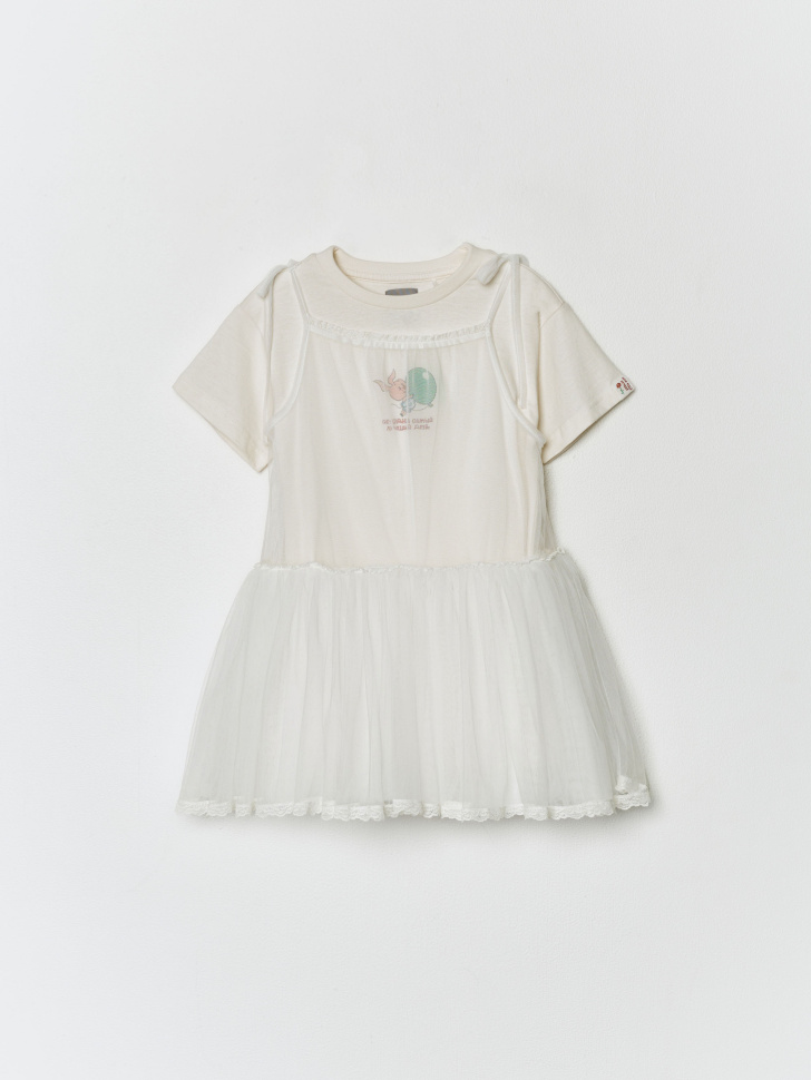 набор из 2 платьев для девочек  x союзмультфильм от бренда sela вид слева