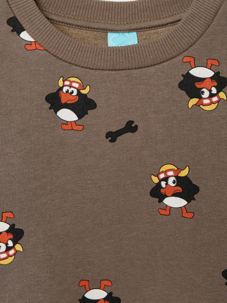 свитшот для мальчиков с принтом  x смешарики 4610517192219 в интернет магазине