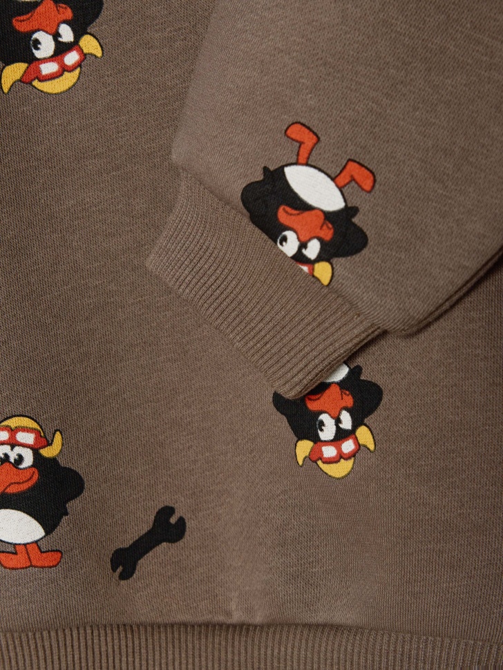 свитшот для мальчиков с принтом  x смешарики 4610517192219 с промокодом