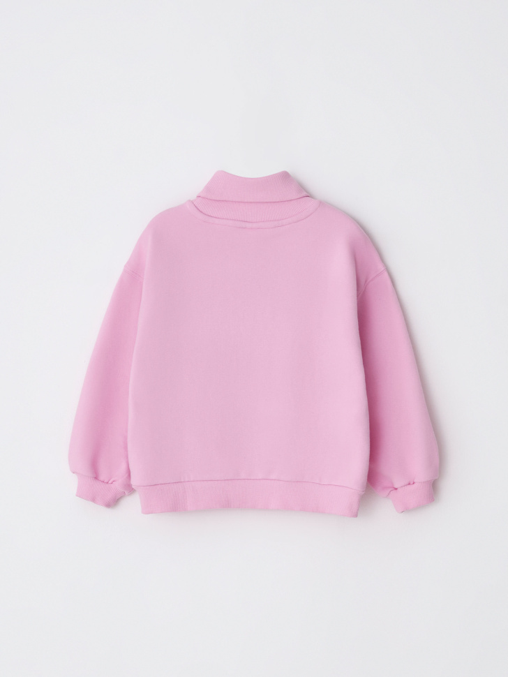 свитер для девочек (розовый, 110) sela 4680168301032 - фото 4