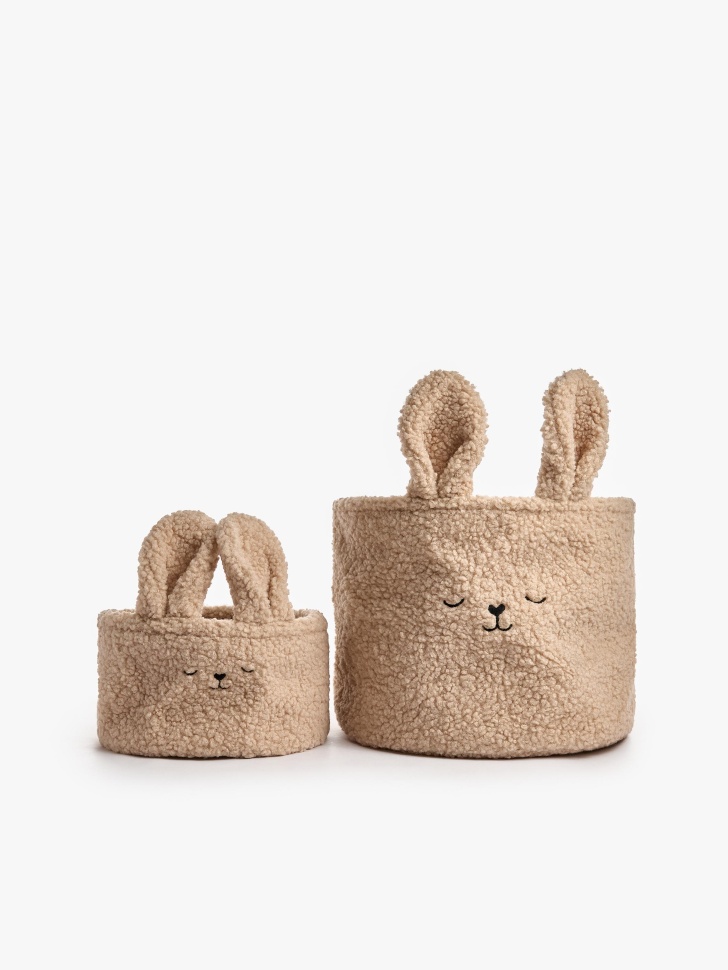 большая корзина для хранения детская от бренда sela вид слева