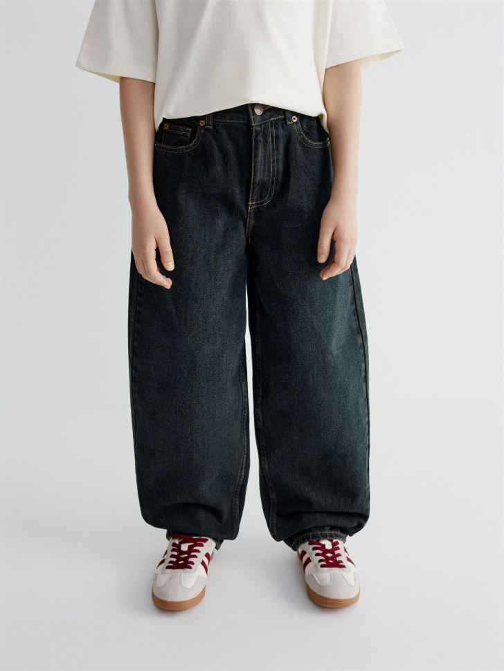 Джинсы SELA Багги для мальчиков, арт. 38474