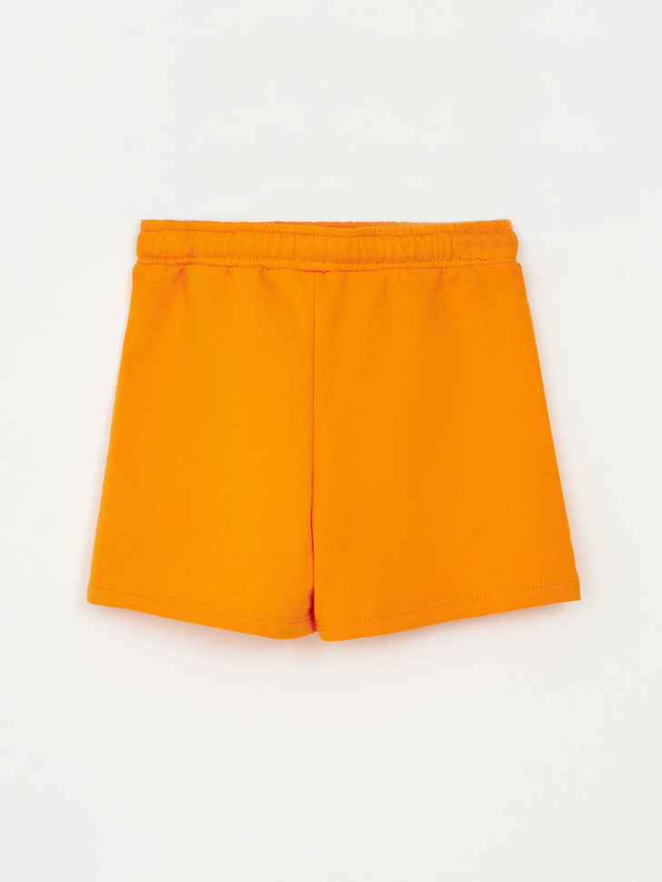 Трикотажные шорты для мальчиков (оранжевый, 104) sela 4680168588716 - фото 4