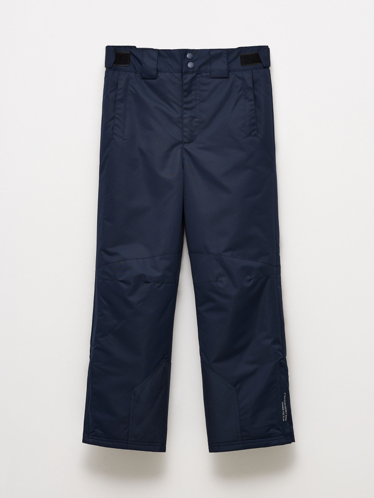 Утепленные брюки для мальчиков (синий, 128)