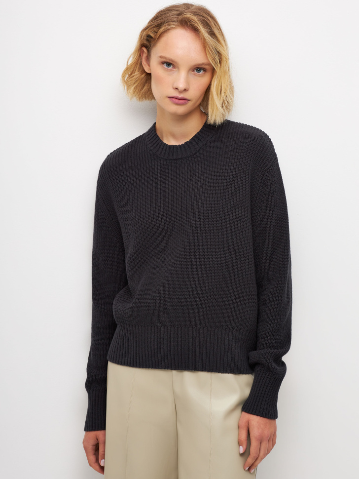 

Базовый вязаный джемпер