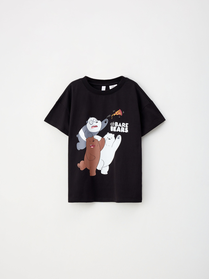 

Футболка с принтом We Bare Bears для девочек