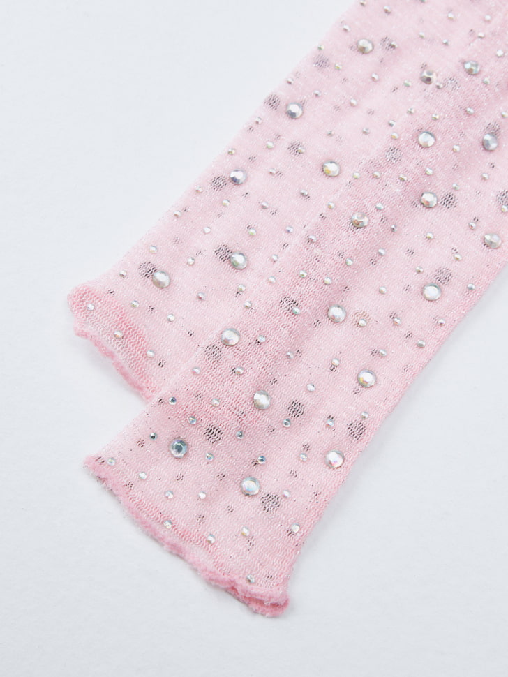 митенки со стразами для девочек 4610517079787 с промокодом