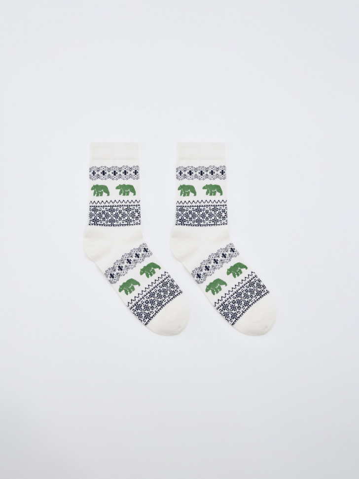 длинные носки новогодние 4610517194152 фотография