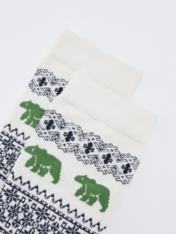 длинные носки новогодние 4610517194152 в интернет магазине