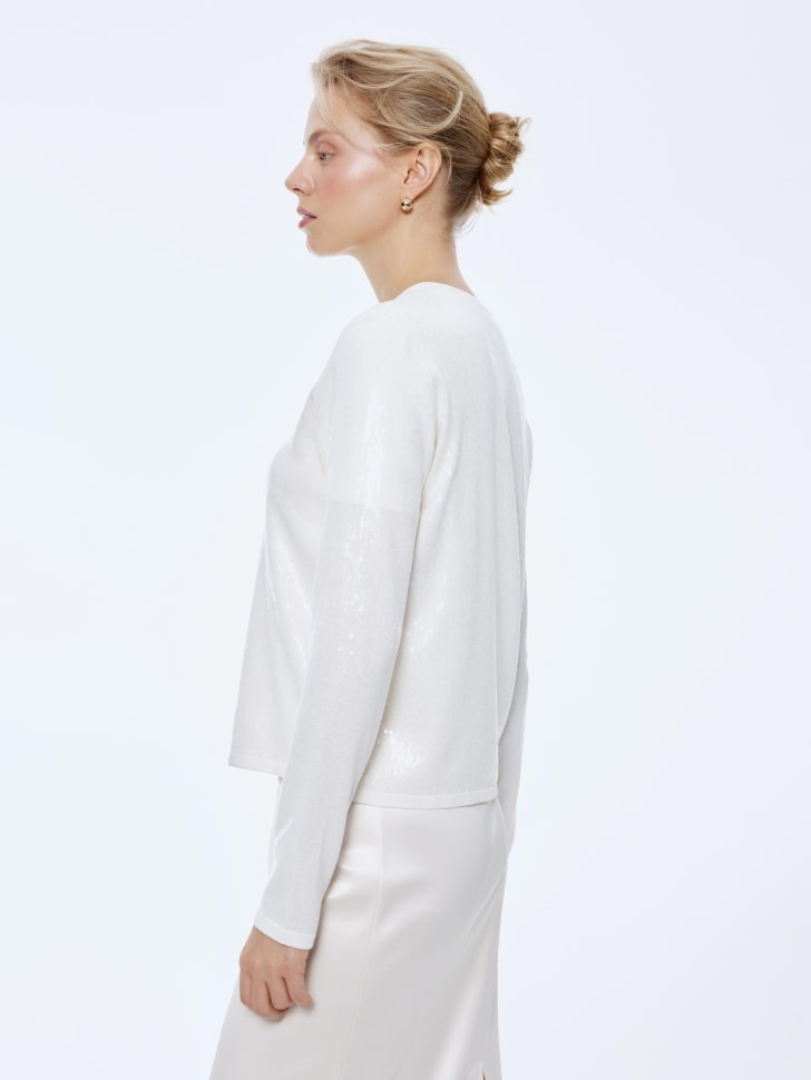 кардиган с пайетками 4610517096678 с промокодом