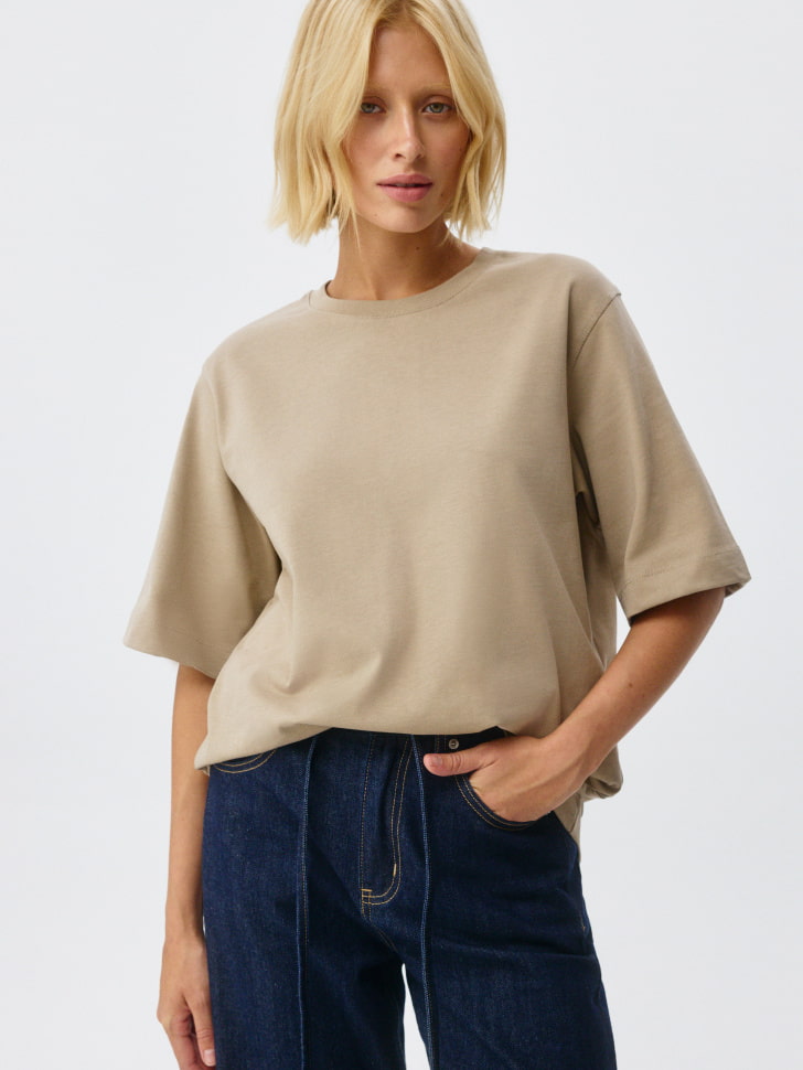 

Базовая футболка ALBA oversize fit