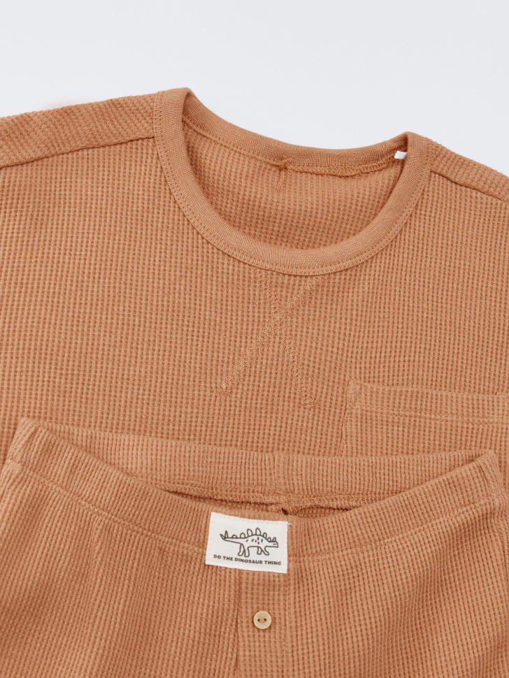 трикотажная пижама для мальчиков 4680798336022 по акции