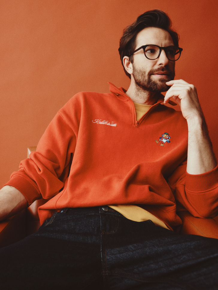 Свитшот SELA оверсайз с вышивкой Союзмультфильм, арт. 35057