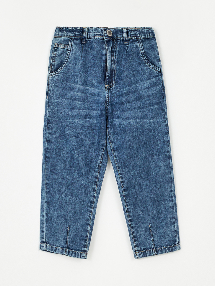 Свободные джинсы для мальчиков (голубой, 116)