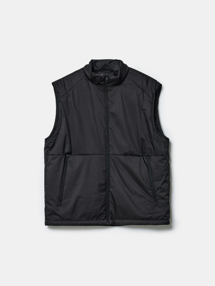 Утепленный жилет Sela с флисовой подкладкой, черный, арт. 44324