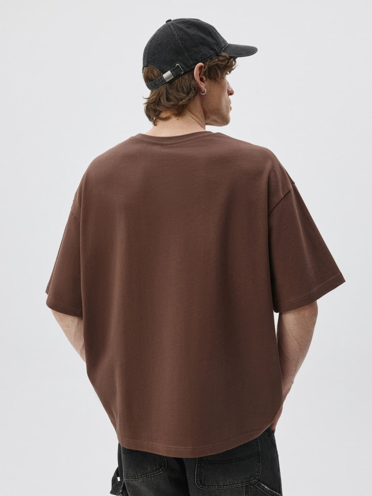 Футболка MAX OVERSIZE FIT базовая. Фото №3