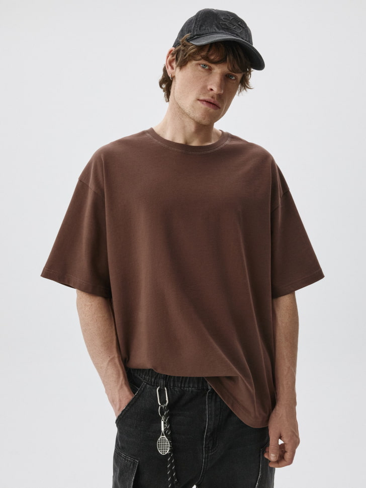 Футболка MAX OVERSIZE FIT базовая. Фото №4