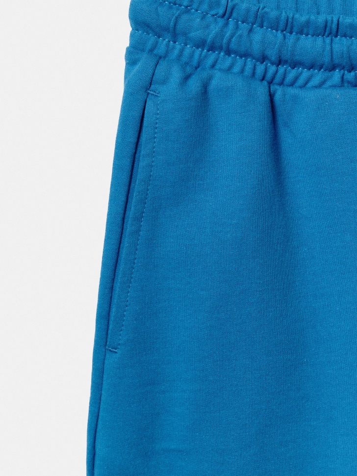 базовые удлиненные шорты для мальчиков из россии вид сбоку