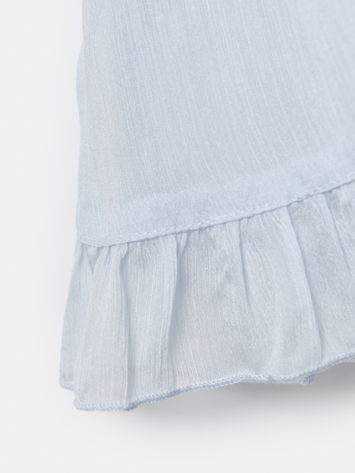 топ из шифона с оборкой из линейки  young по цене 2799 руб вид справа