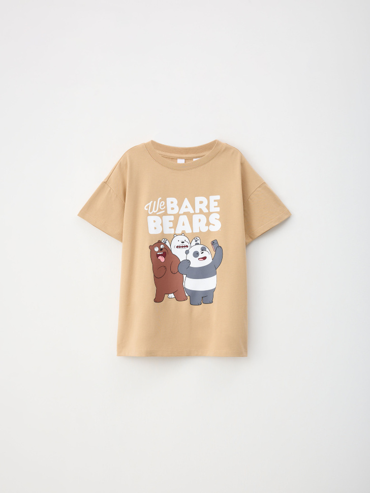 

Футболка с принтом We Bare Bears для девочек