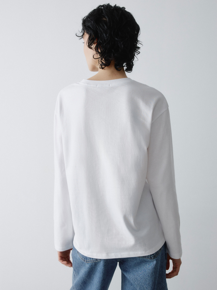 лонгслив оверсайз с принтом 4610517383105 с промокодом