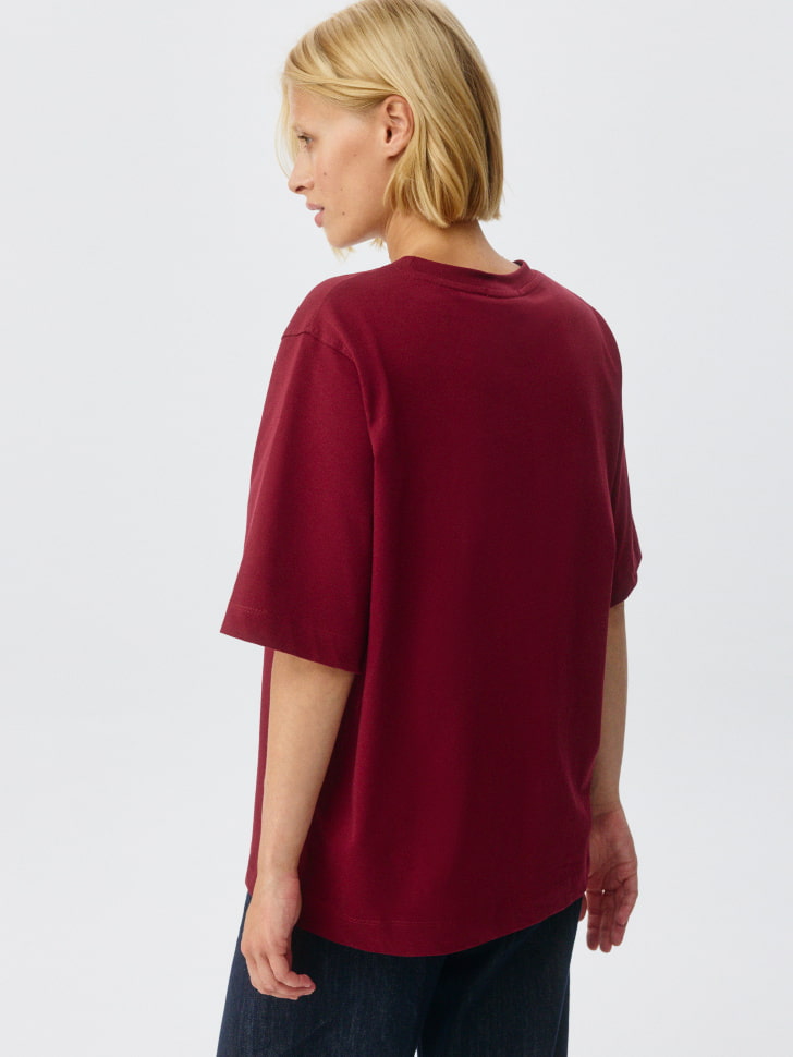 Базовая футболка ALBA oversize fit. Фото №3