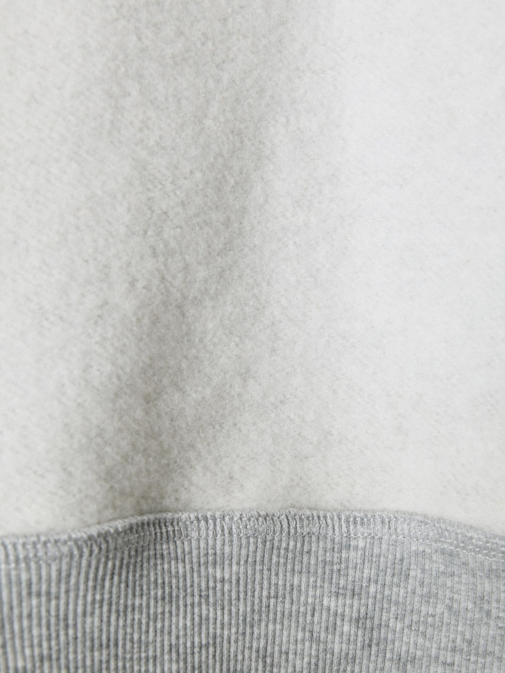 свитшот с принтом для мальчиков из хлопка спереди