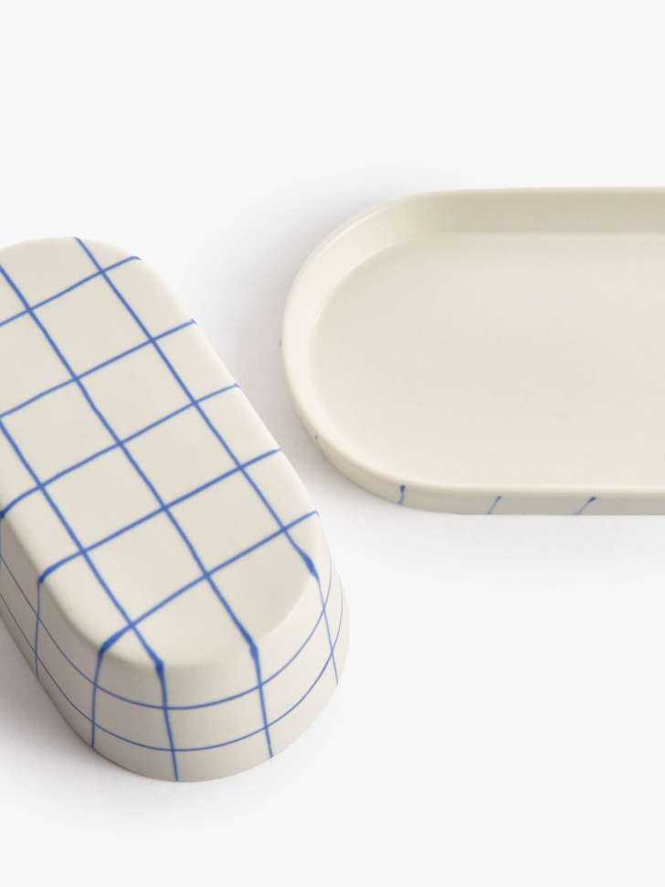 масленка из каменной керамики по цене 1399 руб вид справа