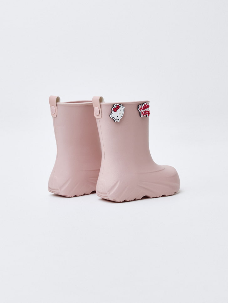 резиновые сапоги c декором hello kitty для девочек 4680798769349 купить с доставкой