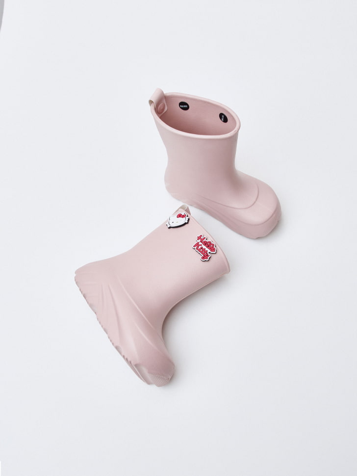 резиновые сапоги c декором hello kitty для девочек 4680798769349 по распродаже