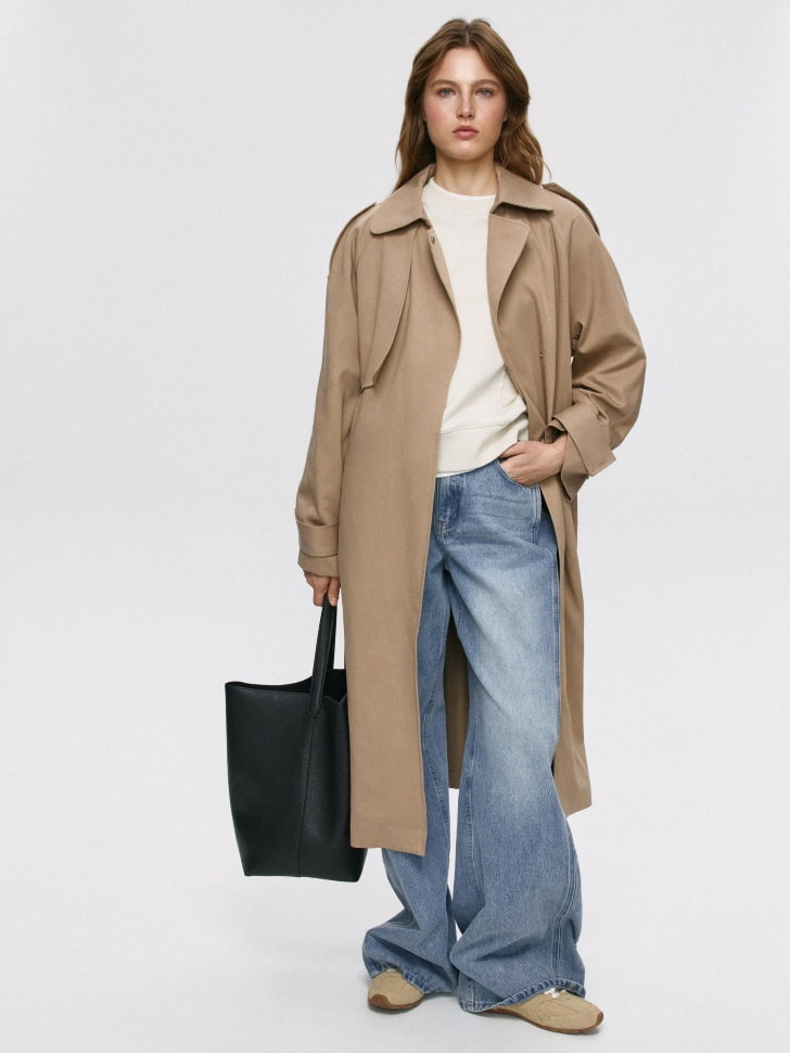 Тренч оверсайз 8999₽