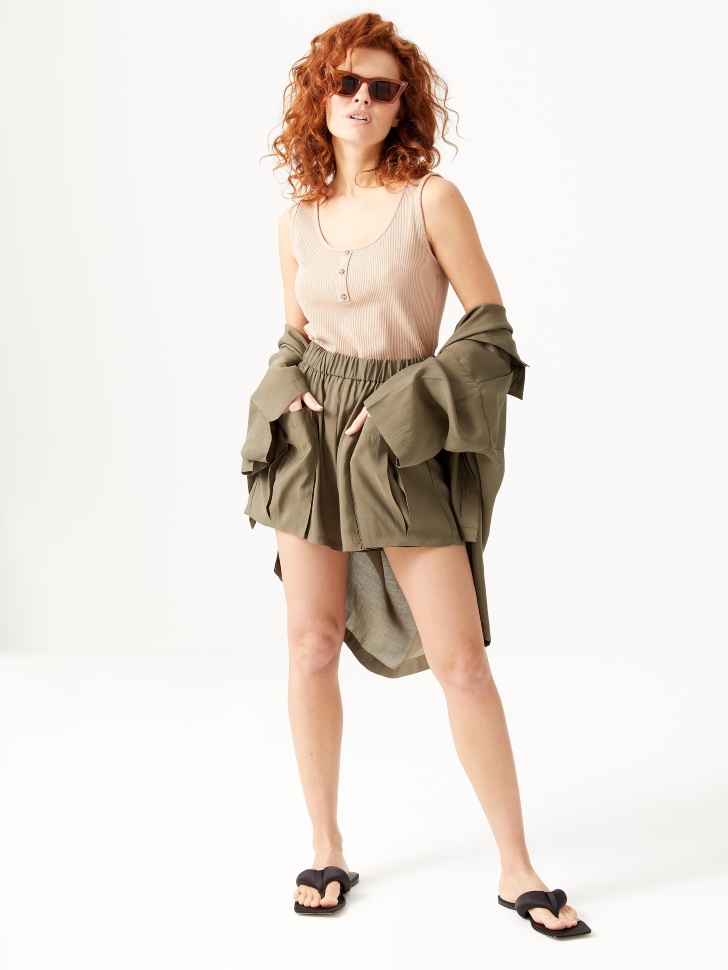 

Шорты из модала, Зеленый