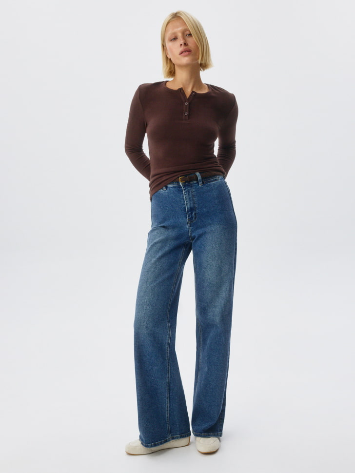 джинсы wide leg 4680798510439 по акции