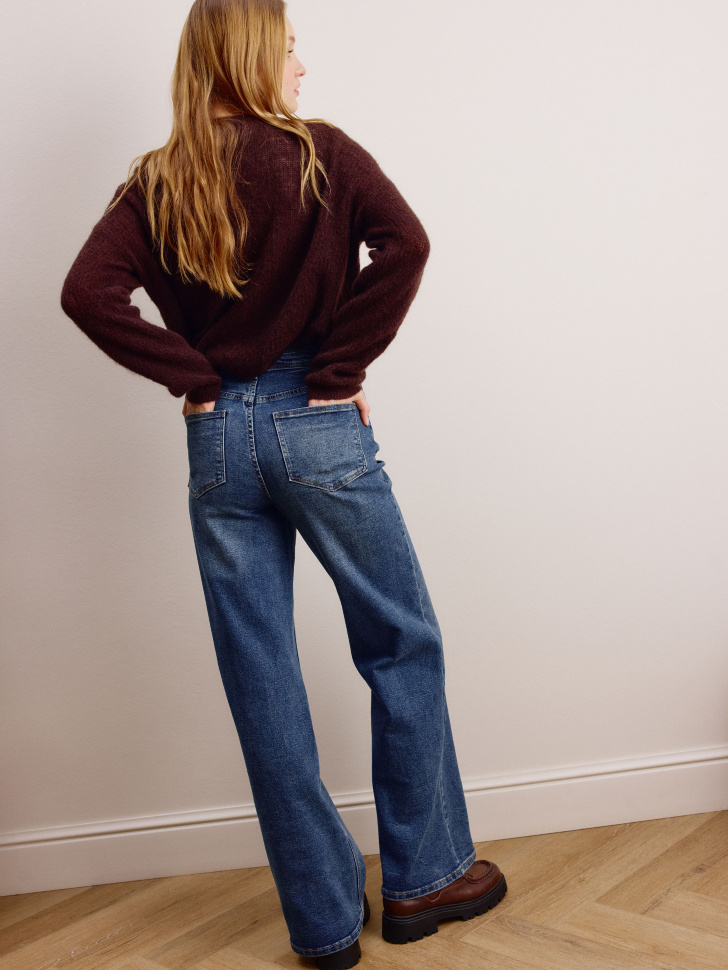 джинсы wide leg из россии вид сбоку