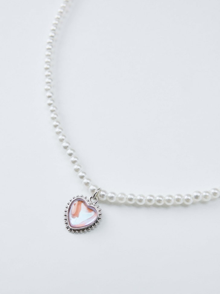 цепочка с подвеской для девочек от бренда sela вид слева