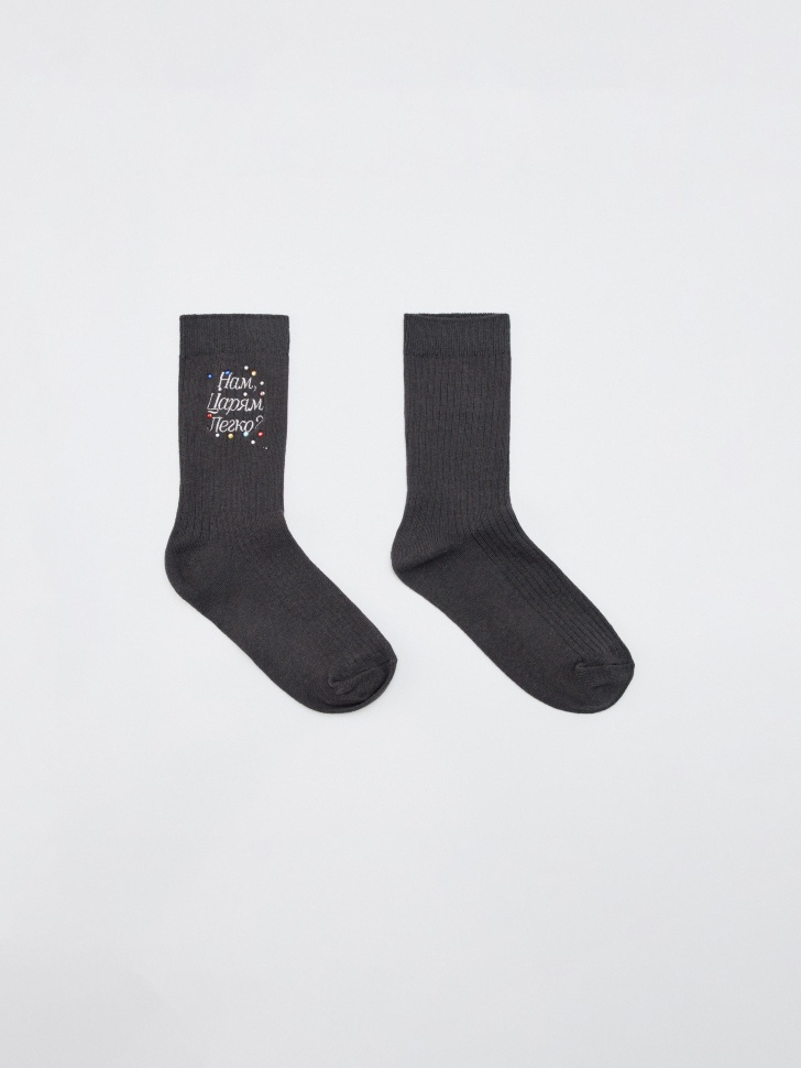 

Хлопковые носки из коллекции SELA x Мосфильм, SL5812162402