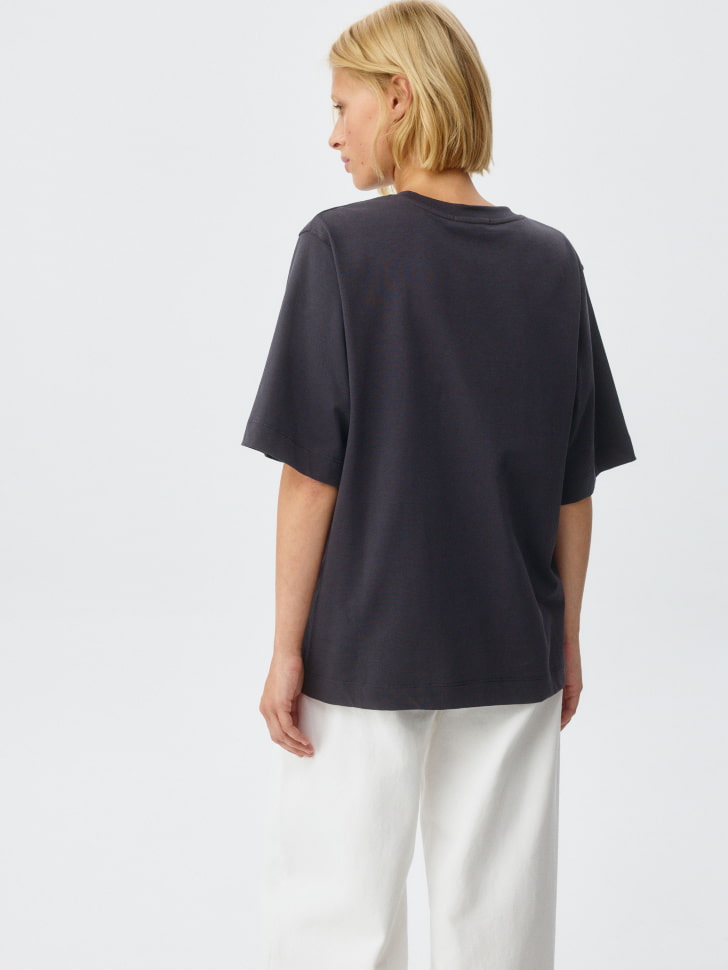 Базовая футболка ALBA oversize fit. Фото №3